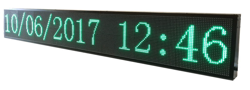 Led πινακιδα με μήνυμα