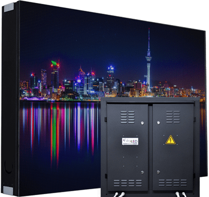 οθονη λεντ led εξωτερικη outdoor screen skyled