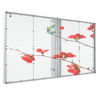 led screen transparent διάφανη οθόνη λεντ styled