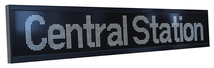 Led destination2 bus Led Screen στάση λεωφορείων σήμανσης οθόνες λεντ Skyled